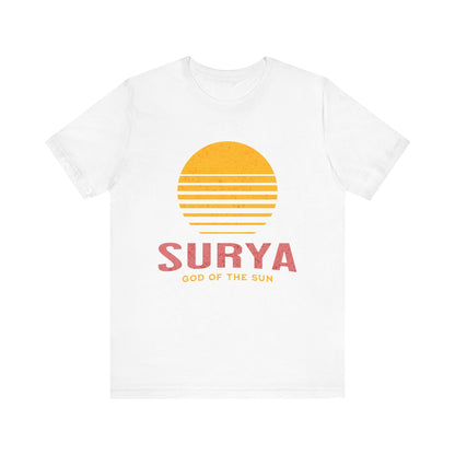White / S Surya God of the Sun - Hindu Mythology and Hinduism T-shirt