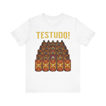 White / S Testudo! - Roman Legions T-shirt