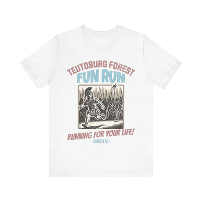 White / S Teutoburg Forest Fun Run T-Shirt