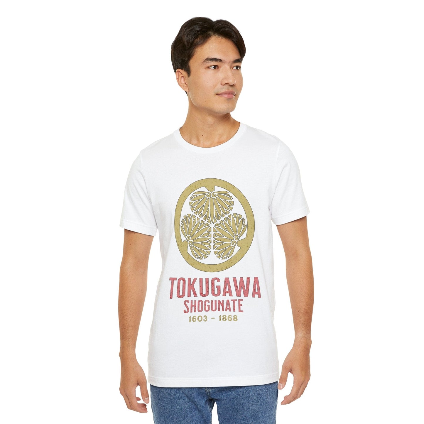 White / S Tokugawa Shogunate Shirt  - Sengoku Japan - Japanese History Daimyo T-shirt