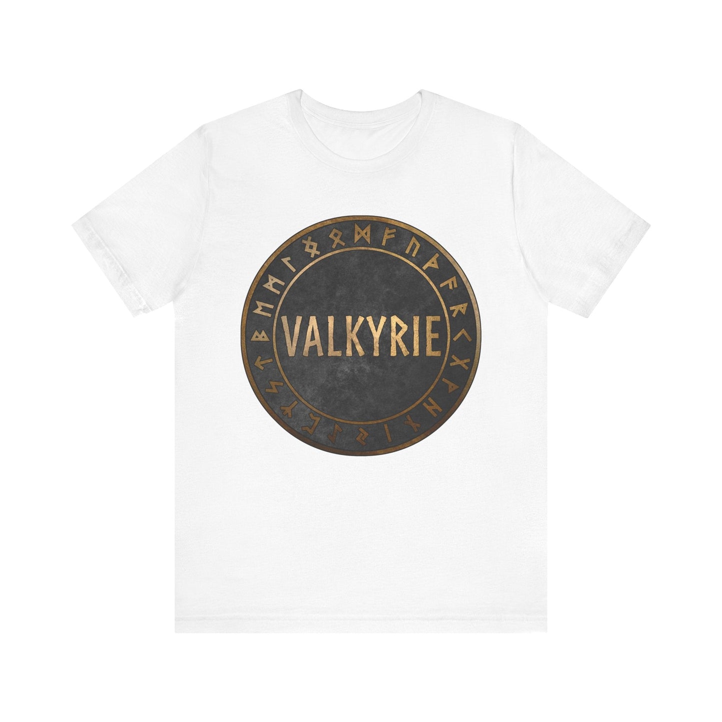 White / S Valkyrie - Norse Runes T-Shirt