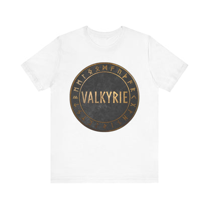 White / S Valkyrie - Norse Runes T-Shirt
