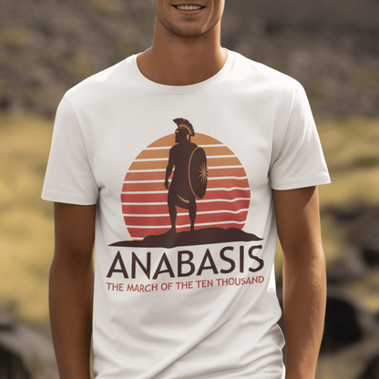 White / S Xenophon Anabasis - March of the Ten Thousand T-shirt