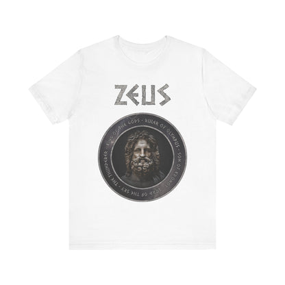 White / S Zeus Lord of Olympus T-Shirt