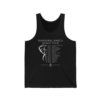 XS / Black Hannibal Barca World Tour Tank Top