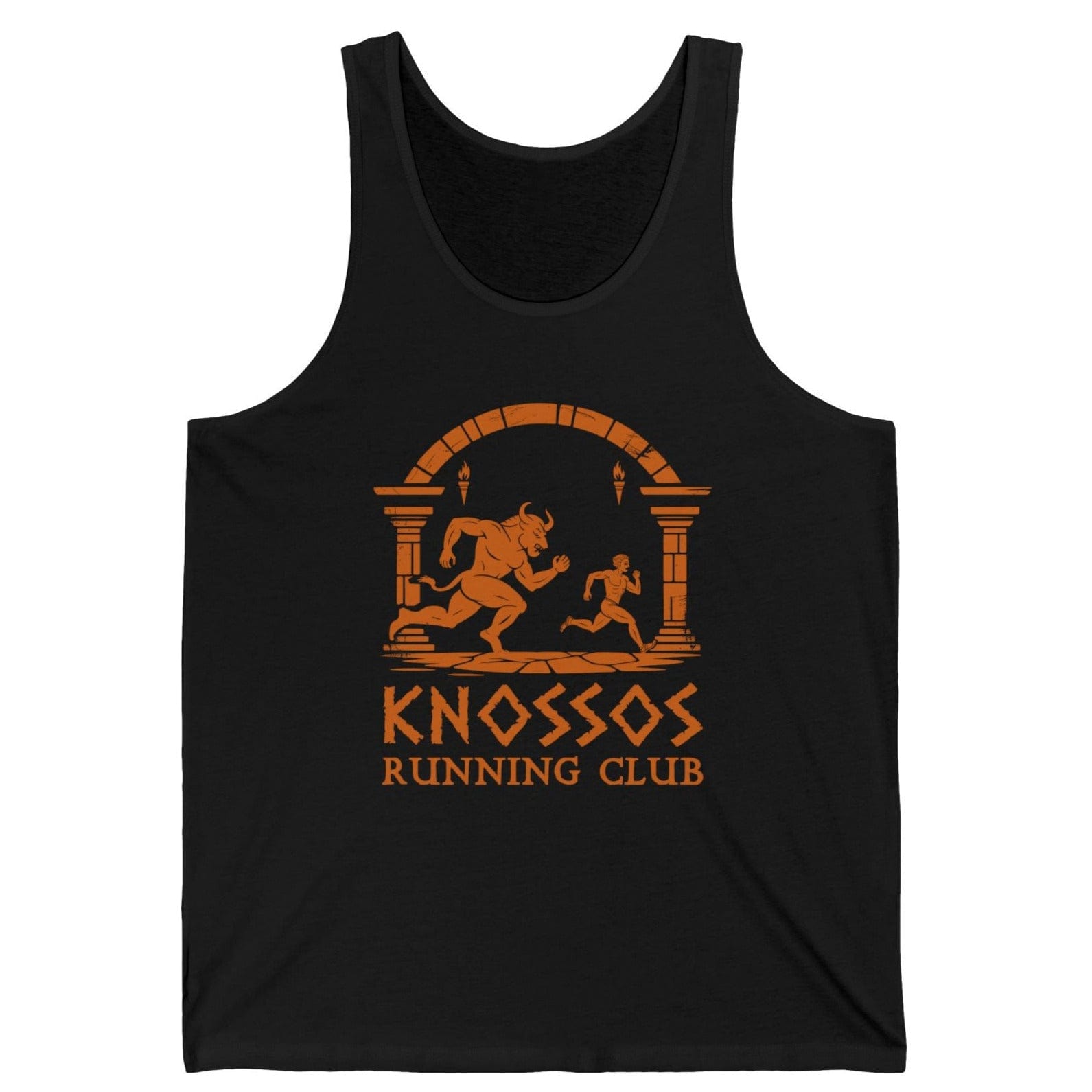 XS / Black Knossos Running Club Tank Top