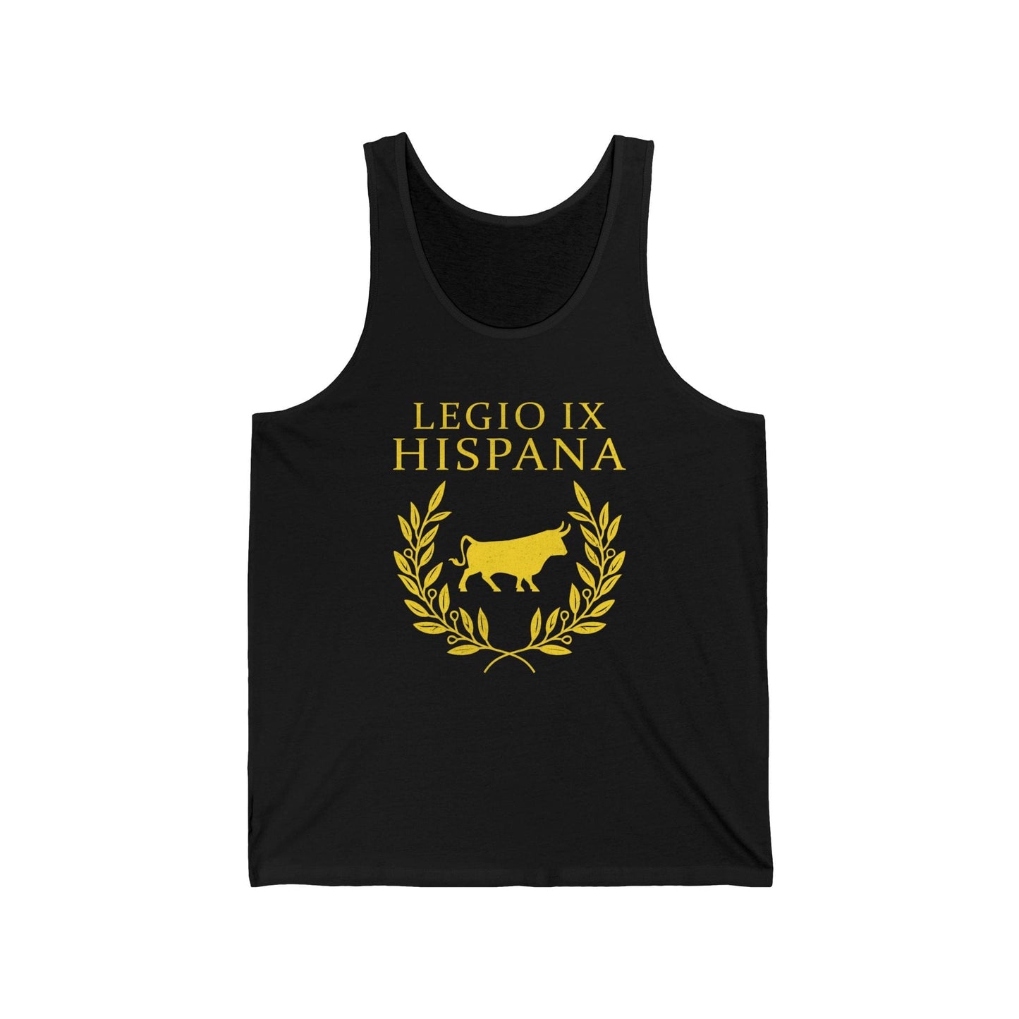 XS / Black Legio IX Hispana - Roman Legion Tank Top
