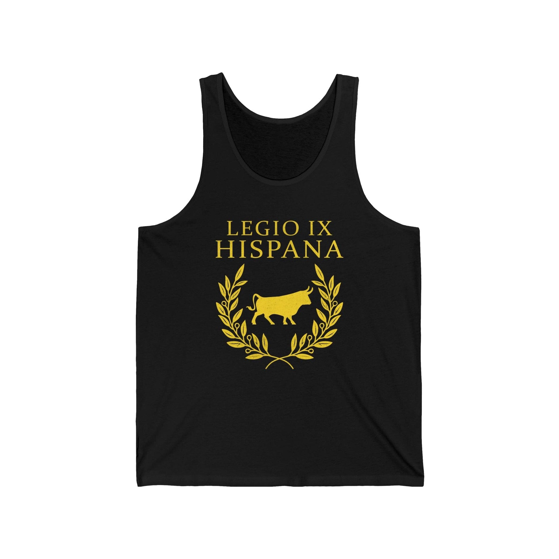XS / Black Legio IX Hispana - Roman Legion Tank Top
