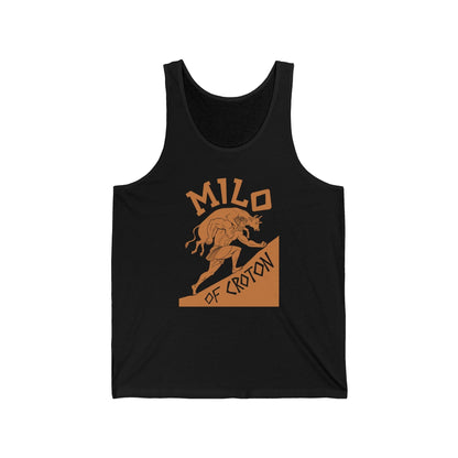 XS / Black Milo of Croton Unisex Tank Top