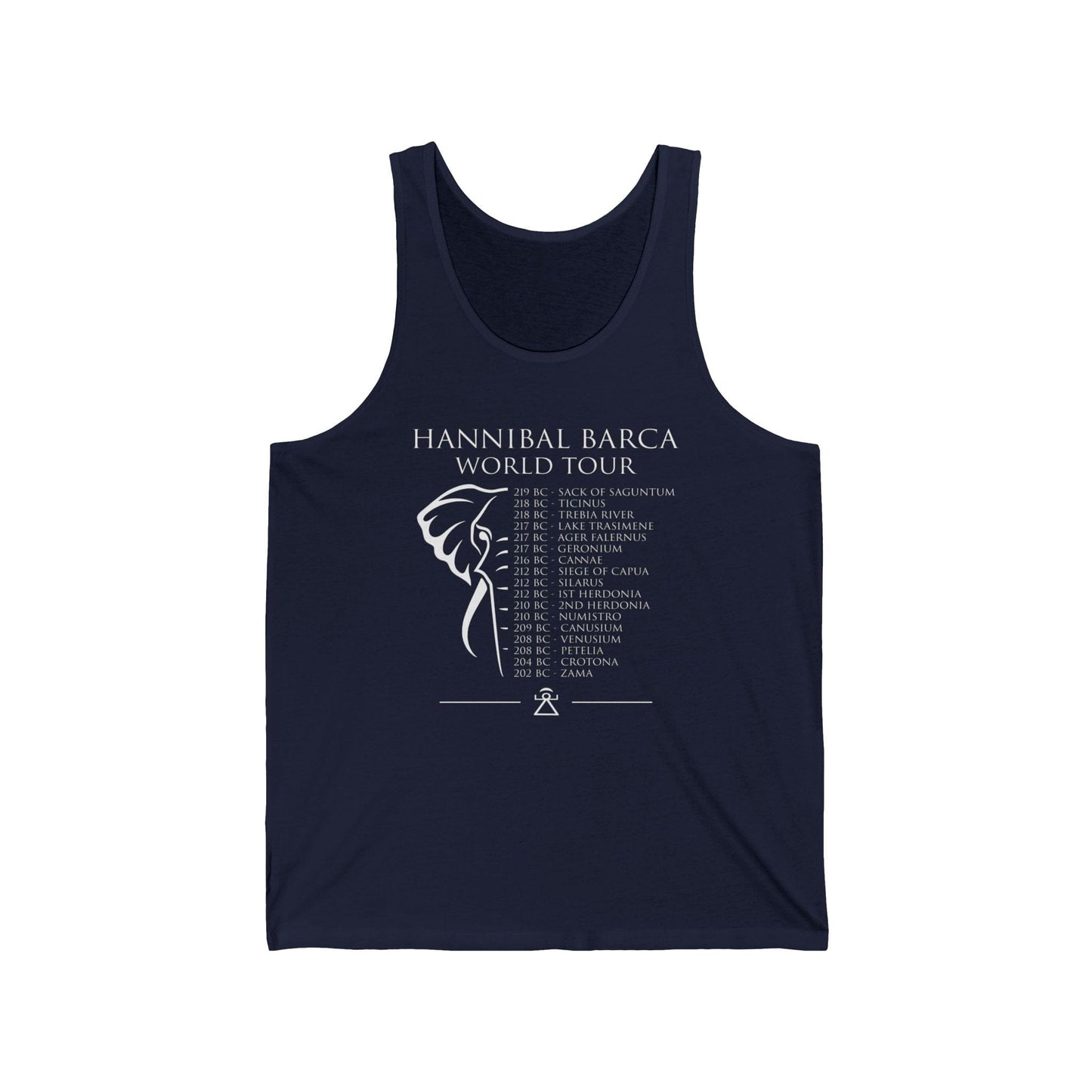 XS / Navy Hannibal Barca World Tour Tank Top