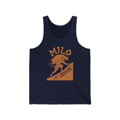 XS / Navy Milo of Croton Unisex Tank Top