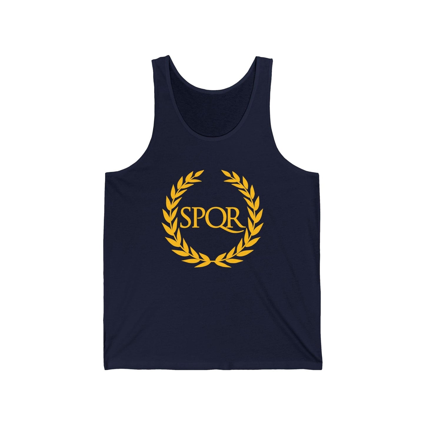 XS / Navy SPQR Ancient Rome Tank Top