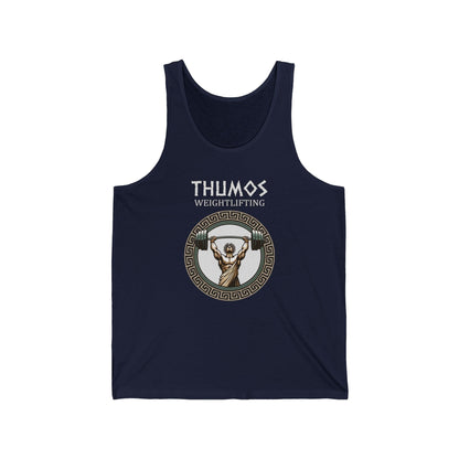 XS / Navy Thumos Weightlifting Tank Top
