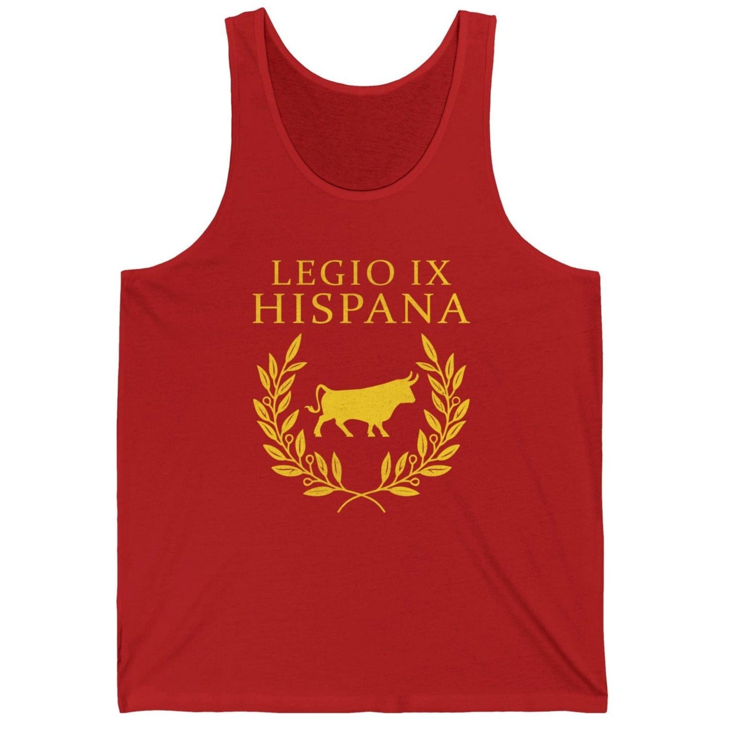 XS / Red Legio IX Hispana - Roman Legion Tank Top