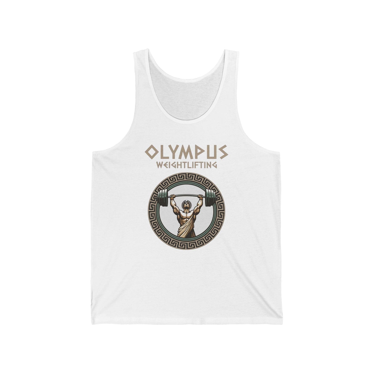 XS / White Olympus Weightlifting Tank Top