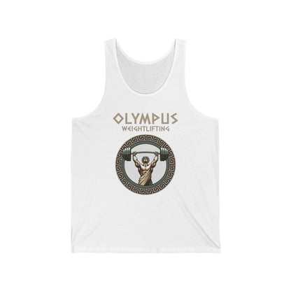 XS / White Olympus Weightlifting Tank Top