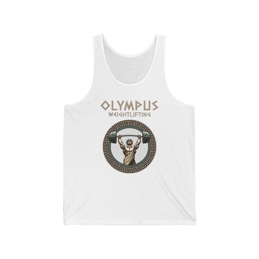 XS / White Olympus Weightlifting Tank Top
