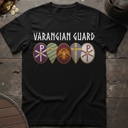Varangian Guard Byzantine Shields T-Shirt